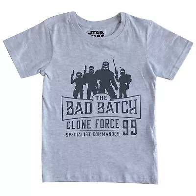Buy Star Wars: The Bad Batch - Clone Force - Boys Short Sleeved T-shirt • 7.99£