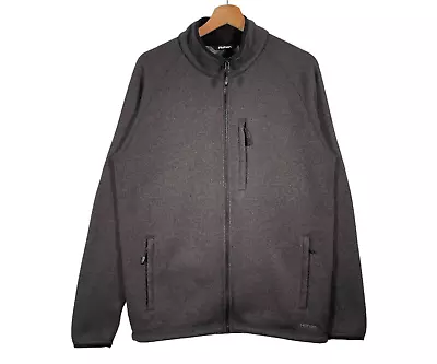 Buy Rohan Bracken Jacket Mens Size M Grey Fleece Long Sleeve Lined Hiking Walking • 26.97£