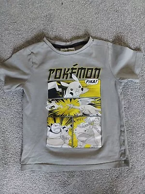 Buy Boys Pokemon Tshirt Next Age 5 Years  • 1.50£