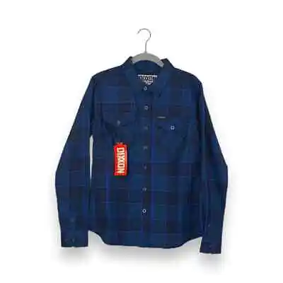 Buy NWT Dixxon Limited Edition Snap-On Tools Blue Plaid Flannel Button Up Shirt RARE • 72.05£