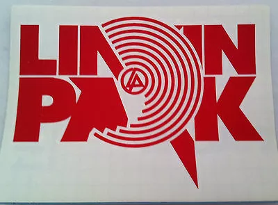 Buy LINKIN PARK Red Target Block Logo RUB-ON Car Window STICKER NEW OFFICIAL MERCH • 5.02£