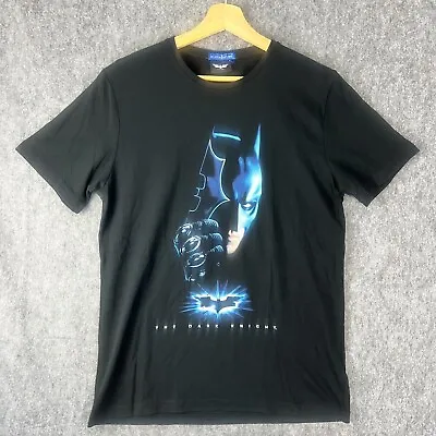 Buy Batman The Dark Knight Men’s T-shirt Tee Size M Medium Sticks & Stones Black • 15.99£