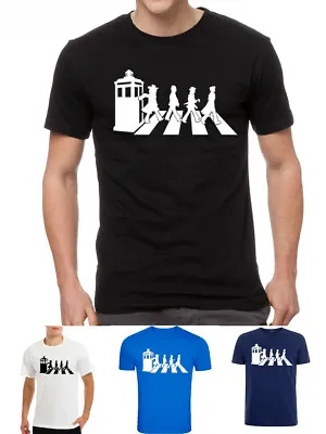 Buy Dr Who Doctor Abbey Road Tardis Street Time Lord Fan T-shirt • 9.99£
