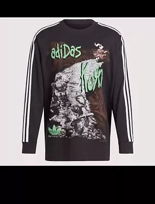 Buy Adidas X Korn Long Sleeve T-shirt Top - Size Small Brand New Confirmed Presale • 99.99£