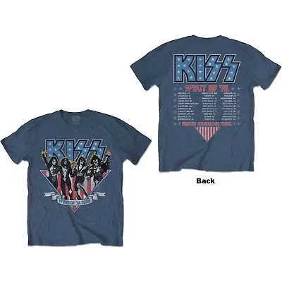 Buy Kiss Americana US Tour '76 Official Merch T-shirt M/L/XL New • 21.85£