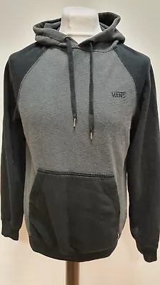 Buy Ll942 Mens Vans Black Grey Drawstring Sweatshirt Hoodie Uk S Eu 46 • 17.99£