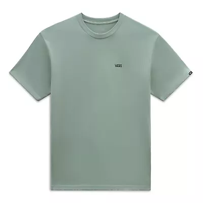 Buy VANS - Mens Left Chest Logo T-Shirt - Iceberg Green - Casual Short Sleeve Top • 24£