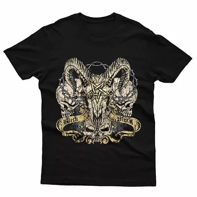 Buy Gothic Skull T Shirts Biker Devil Heavy Metal Rock Music Top Demon #A27#OR#P1 • 11.99£
