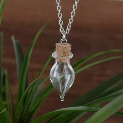 Buy Glass Charm Dandelion Pendant Boho Bohemian Jewellery Summer Festival A329 • 4.95£