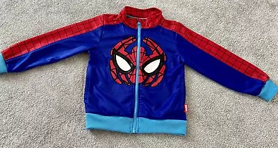 Buy Disney Store Kids 4 Spiderman Jacket . Glow In The Dark Eyes • 4.99£