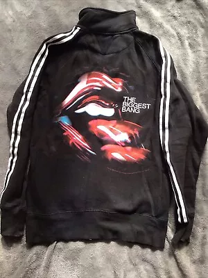 Buy Vintage 2007 Rolling Stones Bigger Bang World Tour Sweatshirt Zip Up Size M Good • 9.99£