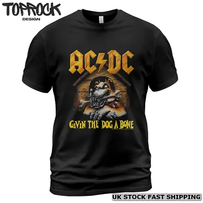 Buy HOT! AC/DC Givin The Dog A Bone Album S-5XL T-Shirt Kennel Rock Band Concert Tee • 19.38£