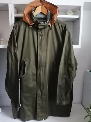 Buy Pretty Green Hooded Parka Coat Cotton Mod Jacket Green XL Excellent Condition  • 54.99£