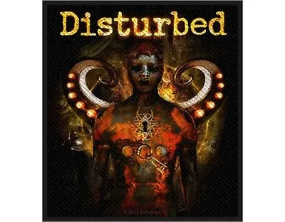 Buy DISTURBED Guarded 2012 - WOVEN SEW ON PATCH Official Merchandise (sealed) • 3.99£