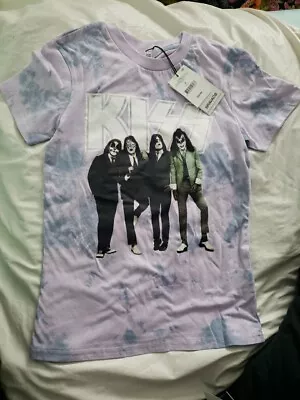 Buy Kids Size 8 Kiss Tshirt, New With Tags • 11.96£