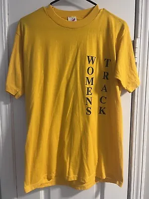 Buy Vintage Women’s Crew Neck T-Shirt Track Tee Large Single Stitch STP Pioneers • 9.44£