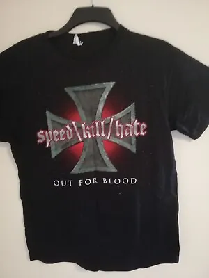 Buy Speedkill/hate Out For Blood Shirt Size L Thrash Slayer Anthrax Overkill • 10£