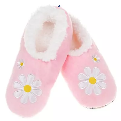 Buy Snoozies! Daisy Flowers Super Soft Womens Slippers With Non-Slip Sole • 13.99£