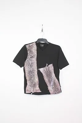 Buy Just Cavalli Vintage Japanese Snake Print T-shirt,retro,size:xl • 60£