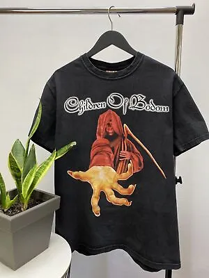 Buy Rare Vintage Children Of Bodom Something Wild Band T Shirt Size XL Men Tour Tee • 64.44£