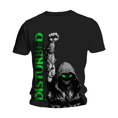Buy Disturbed Up Yer Fist Green Text Official Tee T-Shirt Mens Unisex • 15.99£