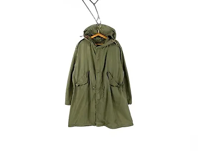 Buy Rare Vintage 1950s Deadstock US Army Completed M-51 M-1951 Parka Talon Jacket Dr • 578.36£