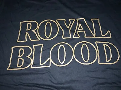 Buy Royal Blood Black T-shirt Size Large • 16.99£