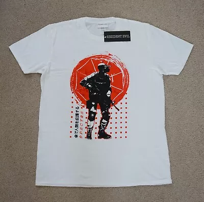 Buy Official Resident Evil Spectra Vladimir Bodrovski White Men's T-Shirt Large BNWT • 5.99£