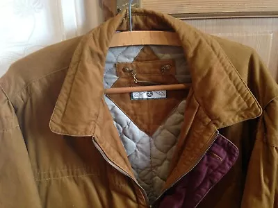 Buy Topman Mustard Vintage Retro Jacket Coat Mens Indie Mod Oversized 1980'S 1990'S • 29.99£