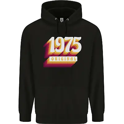 Buy Retro 49th Birthday Original 1975 Mens 80% Cotton Hoodie • 19.99£