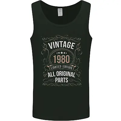 Buy 44th Birthday Limited Edition 1980 Mens Vest Tank Top • 9.99£
