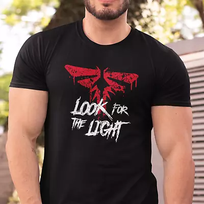 Buy Look For The Light T-Shirt Top Tee - Fireflies Symbol Game Inspired Gamer • 7.99£