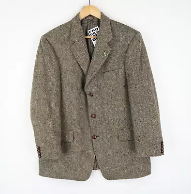 Buy Harris Tweed Sport Jacket Blazer Mario Barutti Barley Twist SZ 40  S (T1075) • 42.46£
