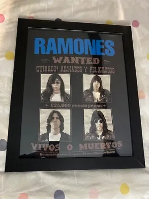 Buy Vintage Ramones T Shirt  Adios Amigos   XL  Framed, Brixton Acadamy Final Date • 120£