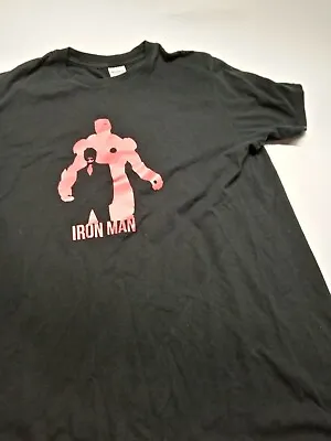 Buy Iron Man Tony Stark T-Shirt Black Medium  • 8.95£