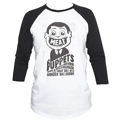 Buy Meat Puppets Hardcore Punk Rock Metal Grunge Baseball T Shirt 3/4 Sleeve Unisex • 21.15£
