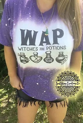 Buy WAP Witches And Potions Bleached Shirts • 25.57£