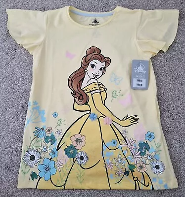 Buy New With Tags Girls Disney Store Belle / Beauty & The Beast T Shirt 9 - 10 Years • 11.99£