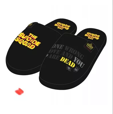 Buy New Official Dc Comics Suicide Squad Mule Slippers 8-10 Bnwt • 9.50£
