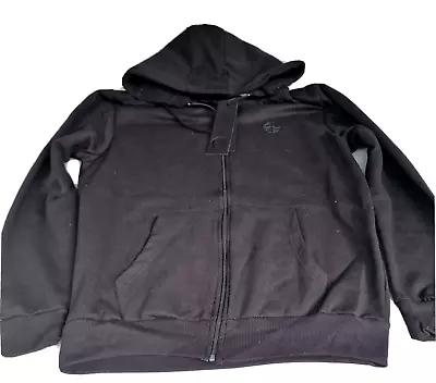 Buy Soul Star Full Zip Hooded Top Fleece Sweatshirt Hoodie Black (S) SMALL • 10£