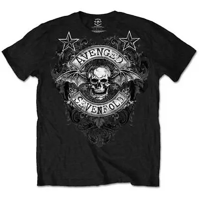 Buy Avenged Sevenfold Stars Flourish Rock Metal Official Tee T-Shirt Mens Unisex • 15.99£