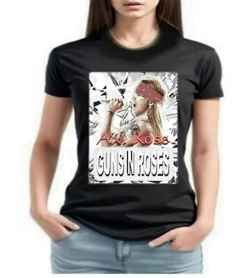 Buy Axl Rose Guns N Roses Unisex Band T Shirt • 23£