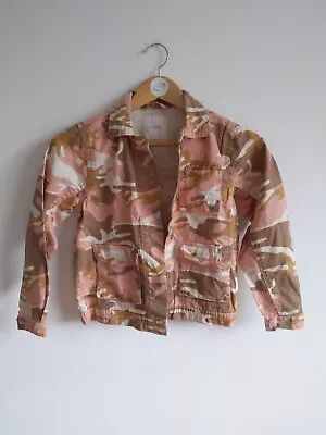 Buy (M342) NEXT Age 9 Years Pink Camouflage Denim Jacket • 2.99£