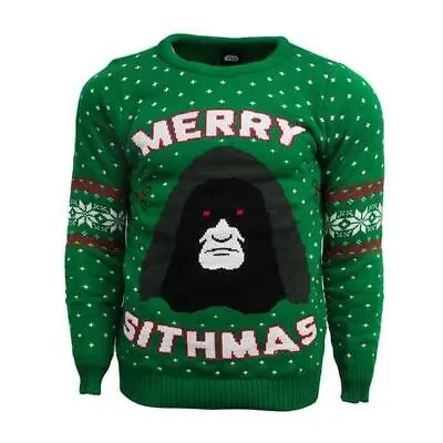Buy Christmas Jumper Merry Sithmas Star Wars UK XS/US 2XS New Official Numskull • 14.99£