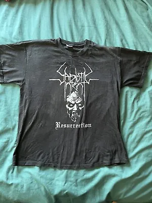 Buy Sadistic Intent X-Large T Shirt Resurrection Thrash Metal Black Death Oz • 30£
