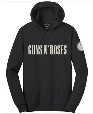 Buy Mens Official Guns And Roses Hoodie • 25.85£