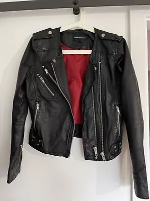 Buy Rock N Blue Black Leather Jacket  • 120£
