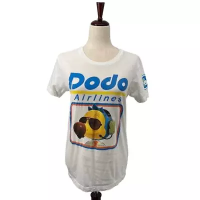 Buy Animal Crossing S Dodo Airlines Graphic T Shirt Short Sleeves Crew Neck White • 7.10£