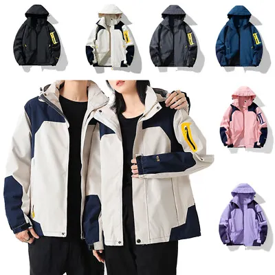 Buy Men Women Softshell Jacket Winter Coat Outdoor Hiking Walking Classic Jacket • 17.99£