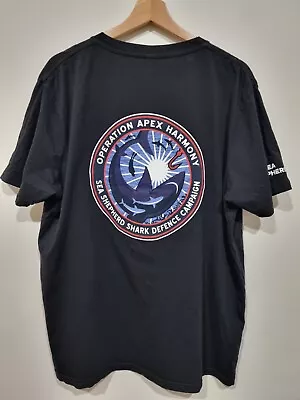 Buy Sea Shepherd Operation Apex Harmony T Shirt Black Womens XL Earth Positive • 18.80£